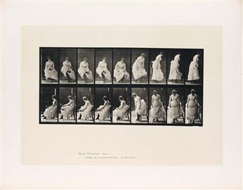 EADWEARD MUYBRIDGE (1830-1904) A selection of 12 plates from Animal Locomotion depicting women engaged in quotidian activities.